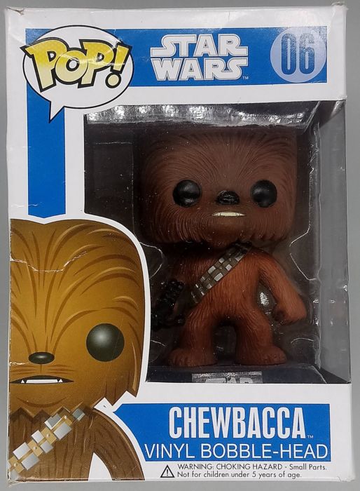 #06 Chewbacca - Star Wars - Box Damaged Funko POP