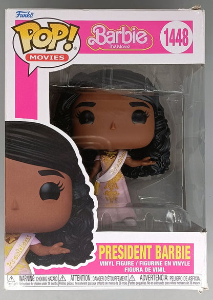 1448 President Barbie - Barbie the Movie - Funko POP - Box Damaged