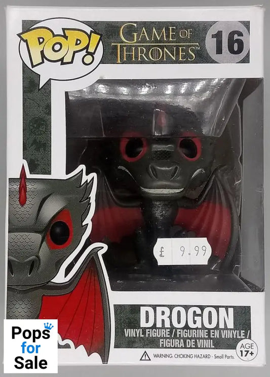 16 Drogon - Game of Thrones - Box Damaged Funko POP