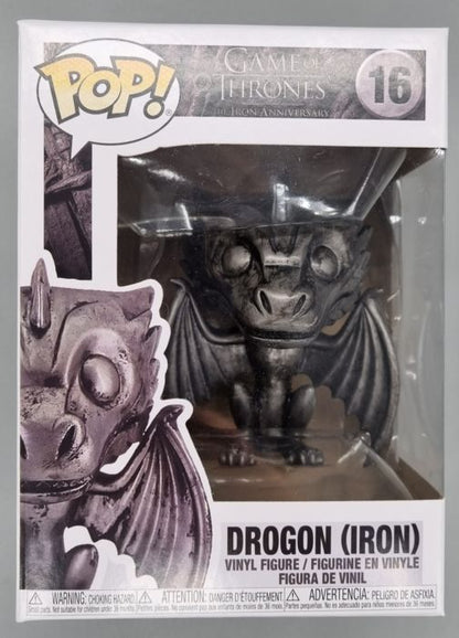 #16 Drogon (Iron) - Game of Thrones Funko POP - PopsforSale.co.uk