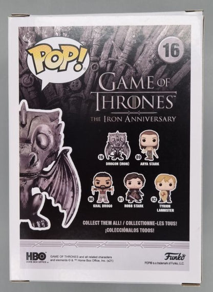 #16 Drogon (Iron) - Game of Thrones Funko POP - PopsforSale.co.uk