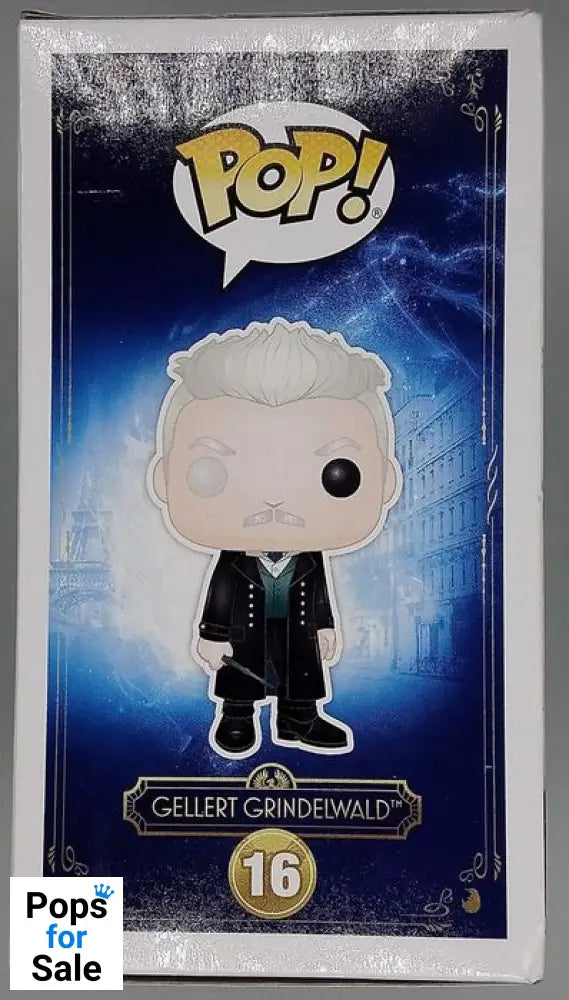 #16 Gellert Grindelwald - Fantastic Beasts - Box Damaged Funko POP - PopsforSale.co.uk