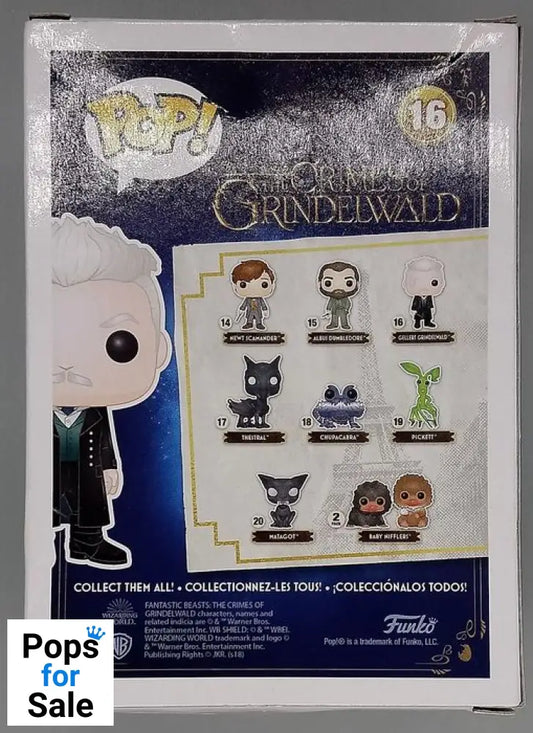 #16 Gellert Grindelwald - Fantastic Beasts - Box Damaged Funko POP
