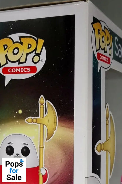 #16 Gh�s in Pajamas - Flocked - SAGA - 2018 Con Box Damaged Funko POP