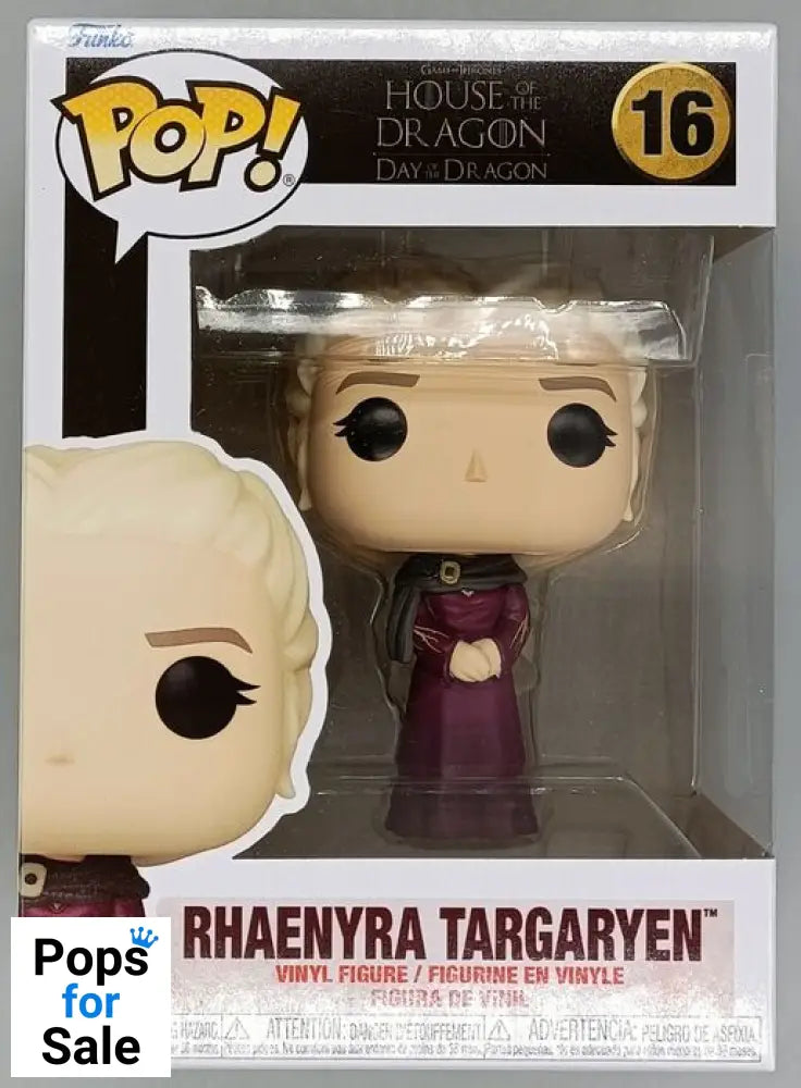 16 Rhaenyra Targaryen - House of the Dragon Funko POP - Brand New