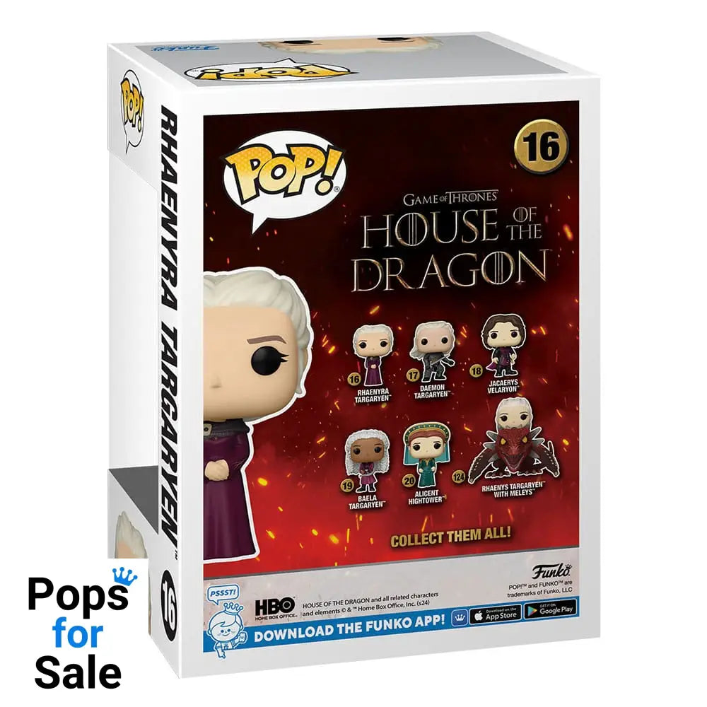 16 Rhaenyra Targaryen - House of the Dragon Funko POP - Brand New