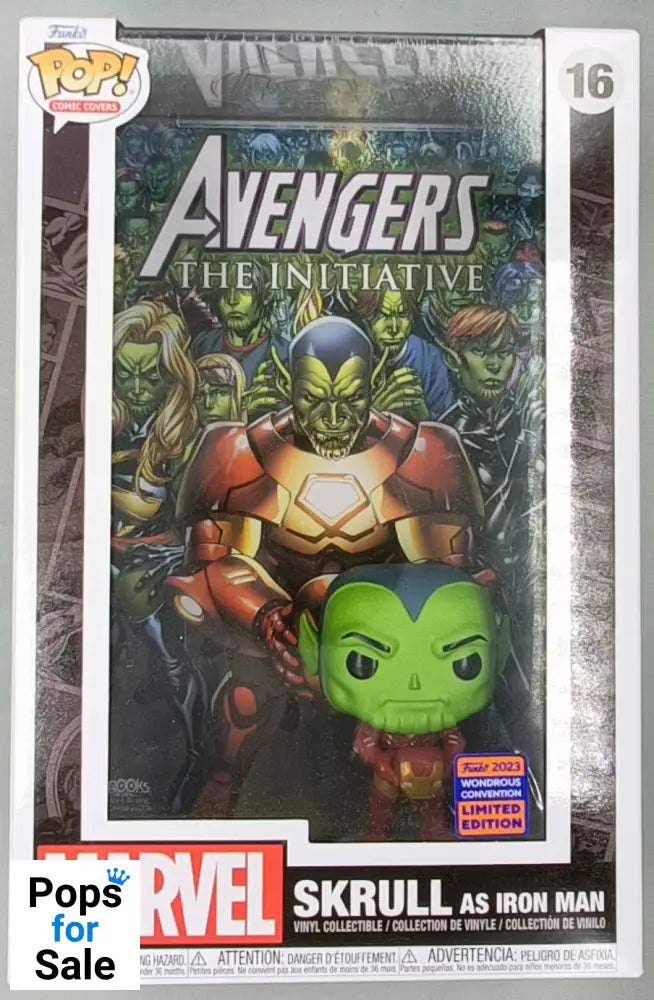 16 Skrull as Iron Man - Comic Covers (Marvel) Funko POP