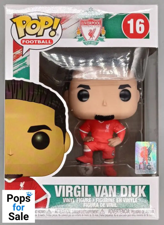 16 Virgil van Dijk - Liverpool FC - Football - Box Damaged Funko POP