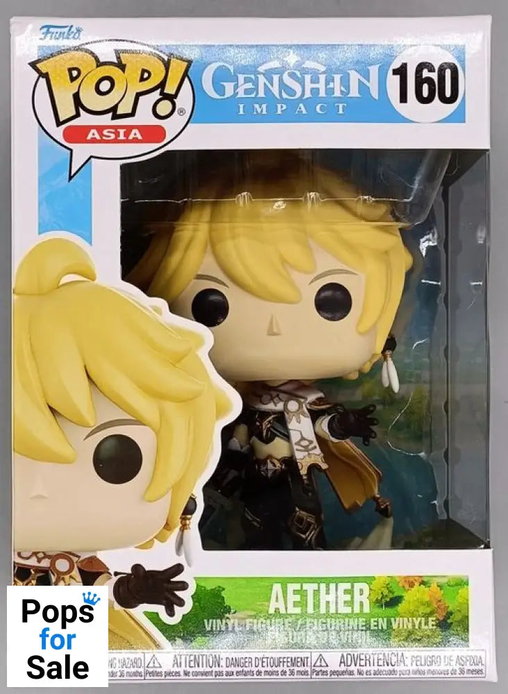 #160 Aether - Genshin Impact - Box Damaged Funko POP