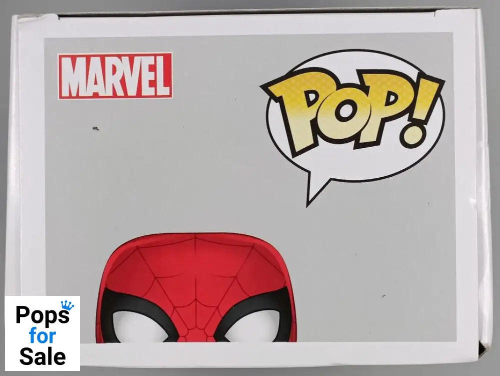 #160 Spider-Man (Action Pose) - Marvel Collector Box Damaged Funko POP - PopsforSale.co.uk