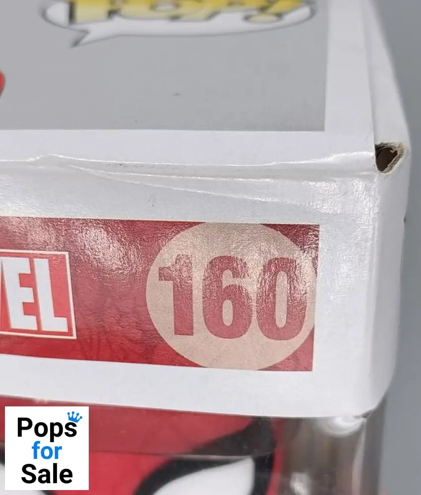 #160 Spider-Man (Action Pose) - Marvel Collector Box Damaged Funko POP