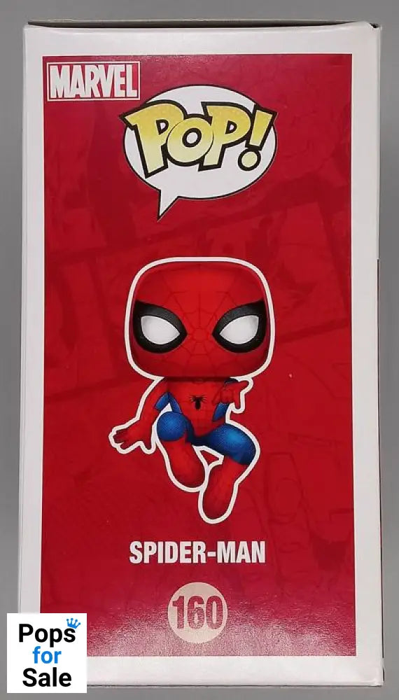 #160 Spider-Man (Action Pose) - Marvel Collector Corps MCC Funko POP - PopsforSale.co.uk