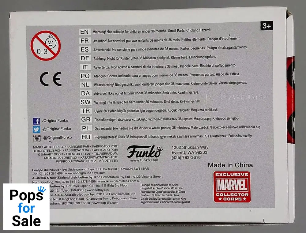 #160 Spider-Man (Action Pose) - Marvel Collector Corps MCC Funko POP