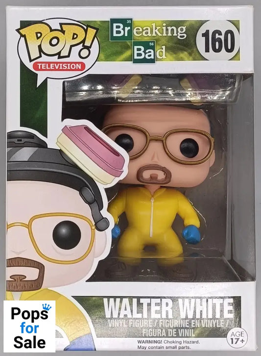 160 Walter White (Yellow Hazmat Suit) - Breaking Bad Funko POP