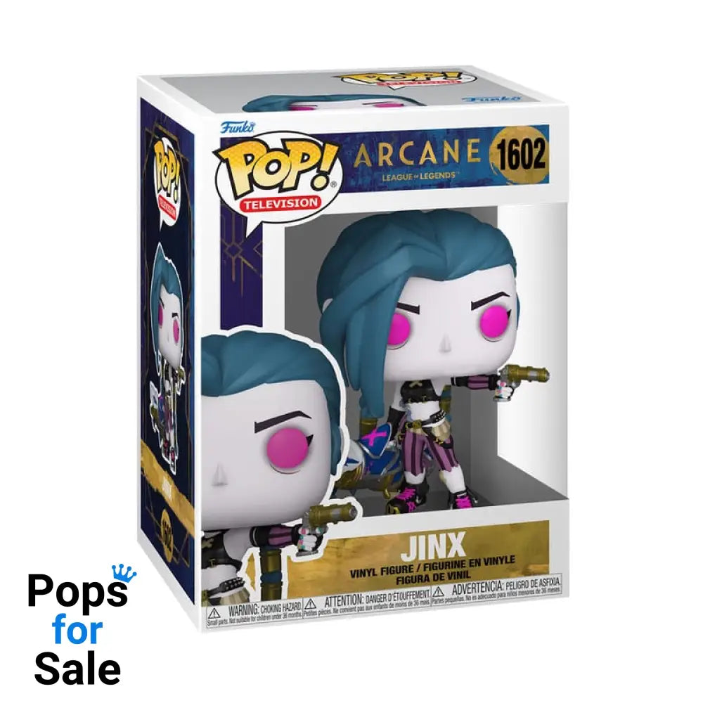 1602 Jinx - Arcane League Of Legends Funko Pop Preorder