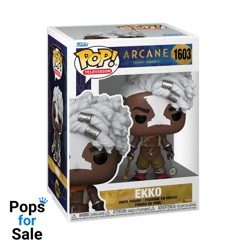 1603 Ekko - Arcane League of Legends Funko POP - Brand New