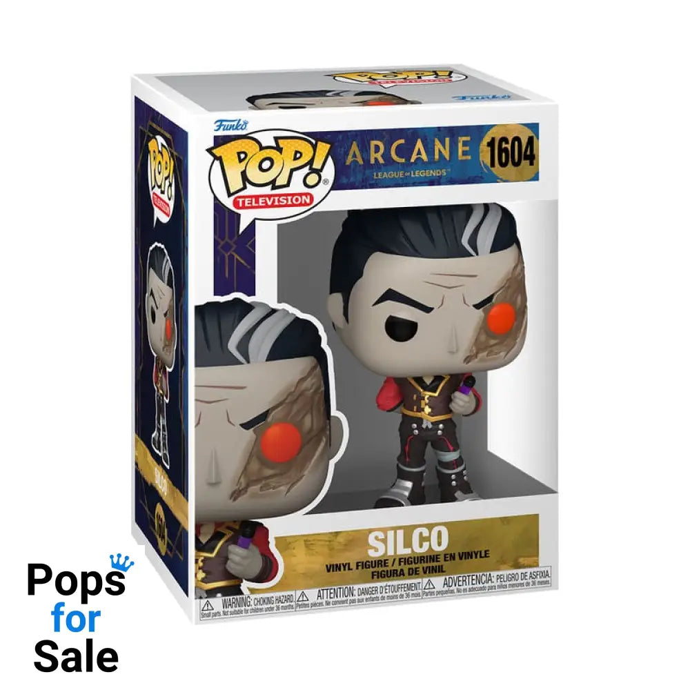 1604 Silco - Arcane League Of Legends Funko Pop Preorder