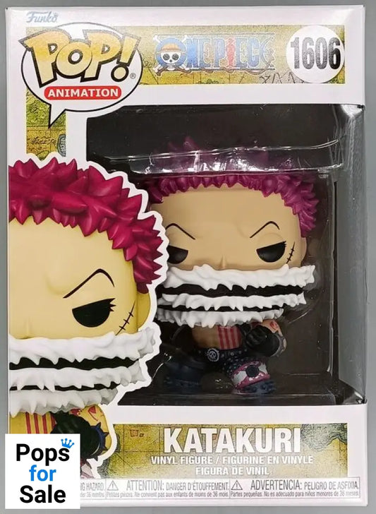 #1606 Katakuri - One Piece Funko POP Brand New Funko POP in Protector - PopsforSale.co.uk