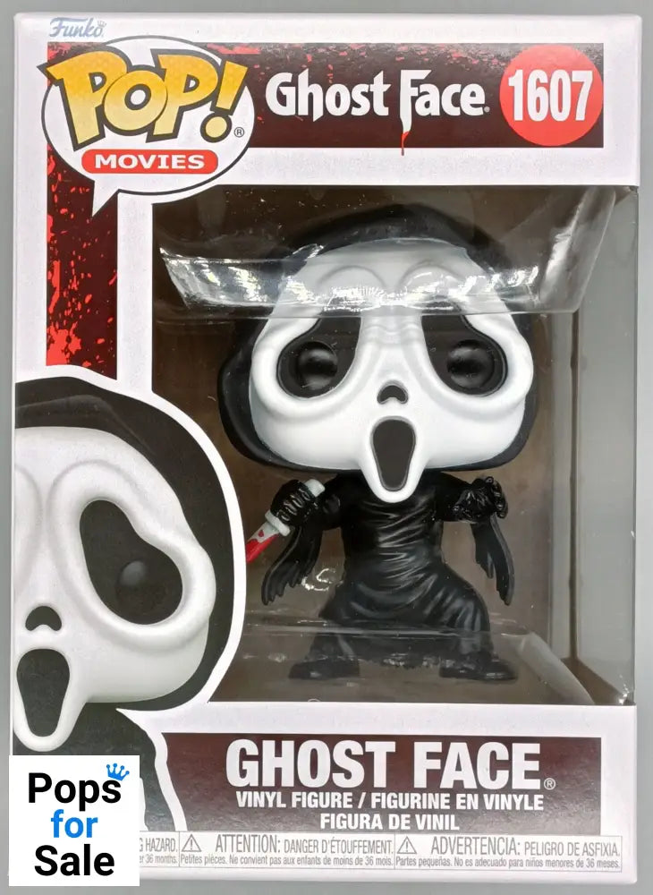 1607 Ghost Face - Scream - Horror Funko POP - Brand New