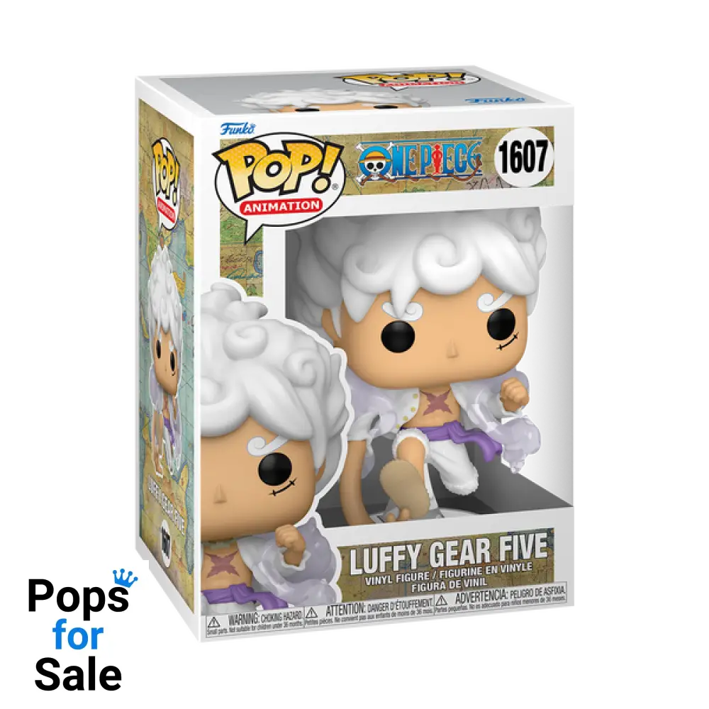 1607 Luffy Gear Five - One Piece - Brand New Funko POP in Protector