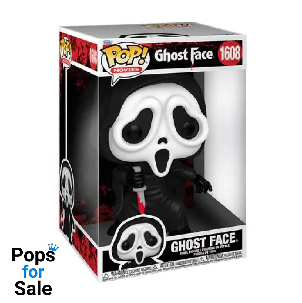 1608 Ghost Face - 10 Inch - Scream - Horror Funko POP PRESALE