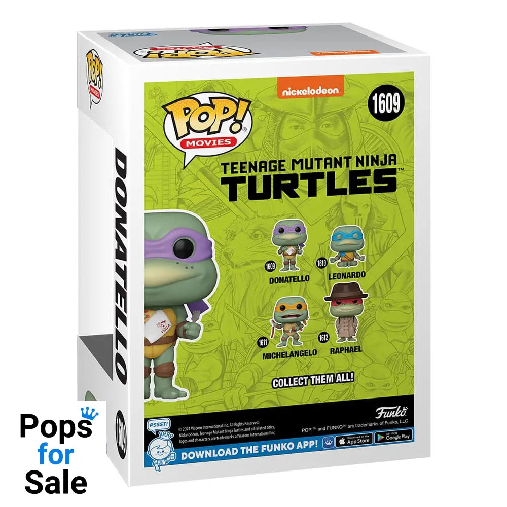 1609 Donatello w/Napkin - Teenage Mutant Ninja Turtles Funko POP Preorder
