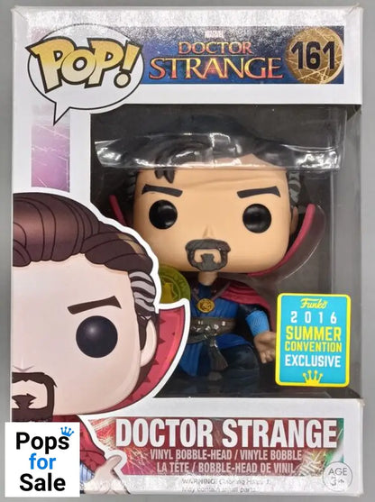 #161 Doctor Strange (w/ Rune) Marvel - 2016 Con - Box Damaged Funko POP - PopsforSale.co.uk