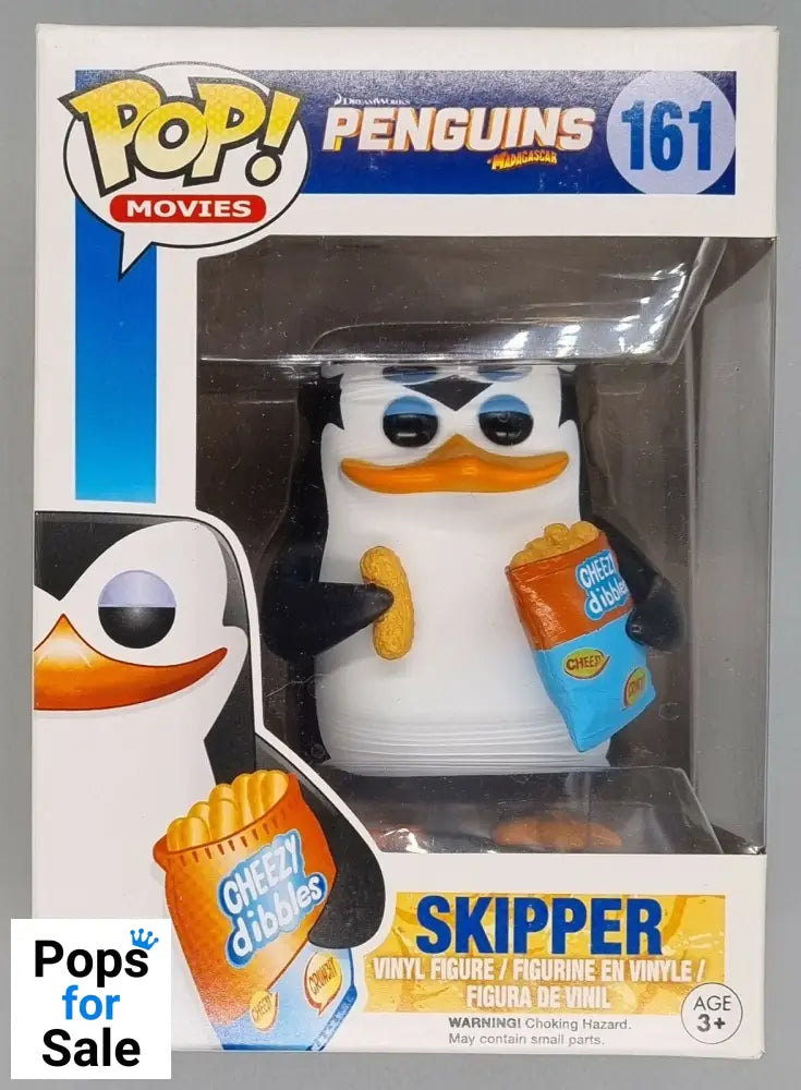 #161 Skipper - Penguins of Madagascar Funko POP - PopsforSale.co.uk