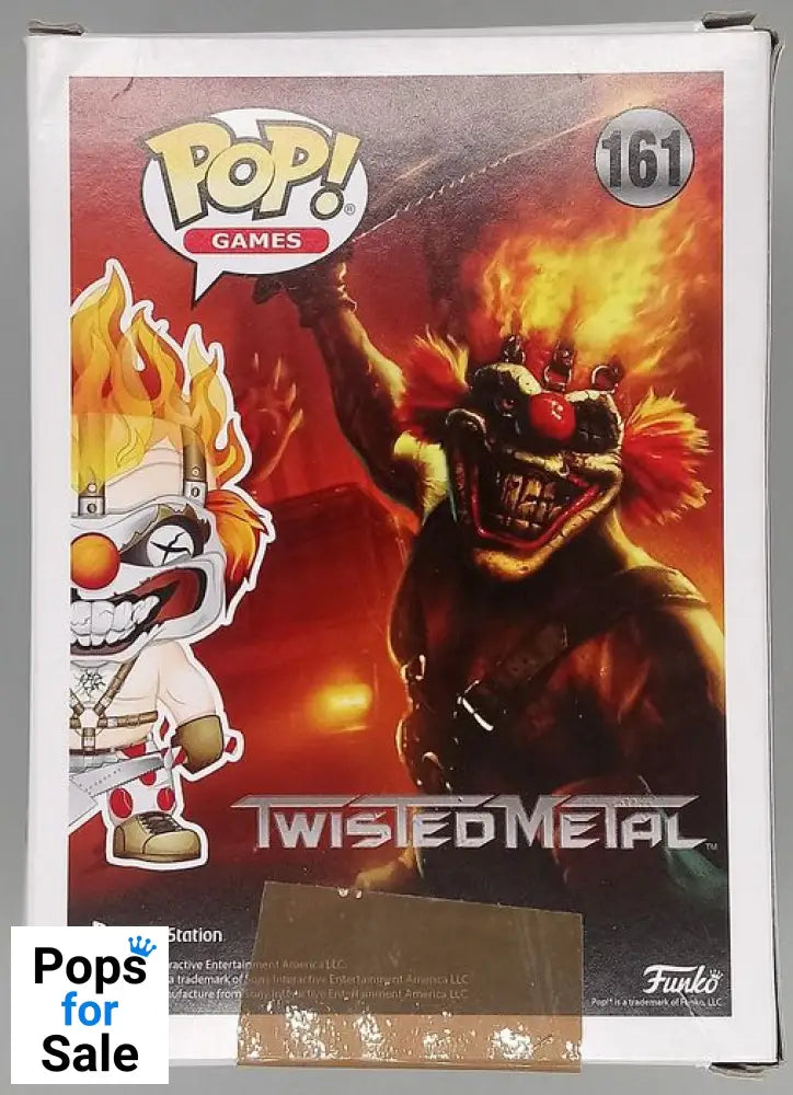 #161 Sweet Tooth - Twisted Metal - Box Damaged Funko POP - PopsforSale.co.uk