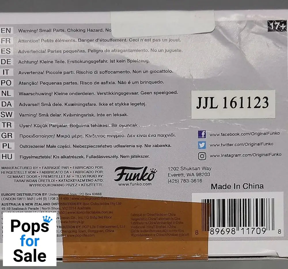 #161 Sweet Tooth - Twisted Metal - Box Damaged Funko POP