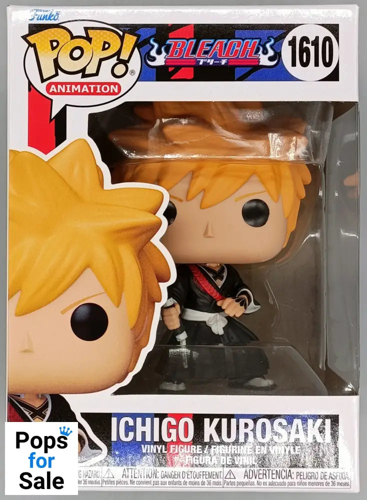 1610 Ichigo Kurosaki - Bleach - Brand New Funko POP