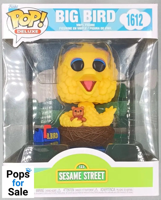 1612 Big Bird in Nest - Deluxe - Sesame Street Funko POP - Box Damaged 