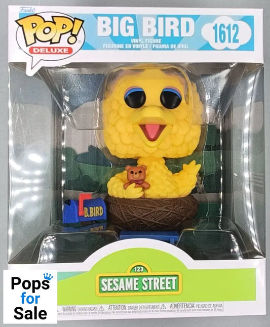 1612 Big Bird in Nest - Deluxe - Sesame Street Funko POP - Brand New