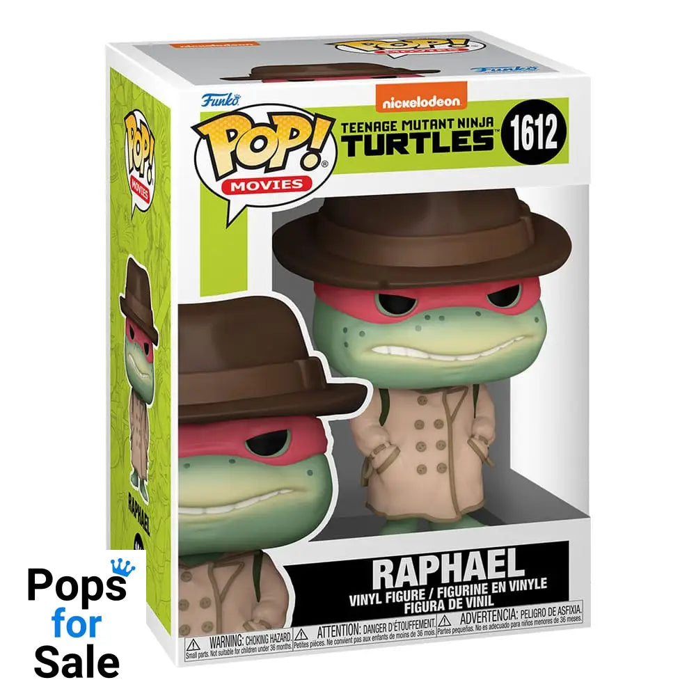 1612 Raphael W/Coat & Hat - Tmnt Teenage Mutant Ninja Turtles Funko Pop Preorder