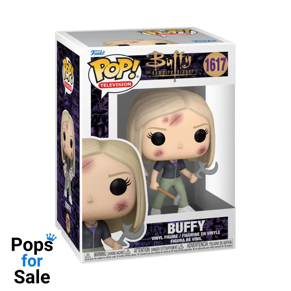 1617 Buffy w/Weapons - Buffy the Vampire Slayer Funko POP - Brand New