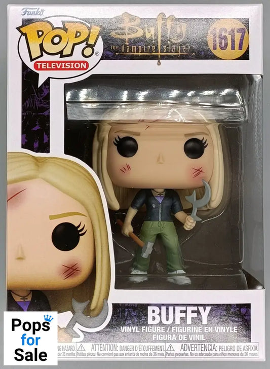 1617 Buffy w/Weapons - Buffy the Vampire Slayer Funko POP - Brand New