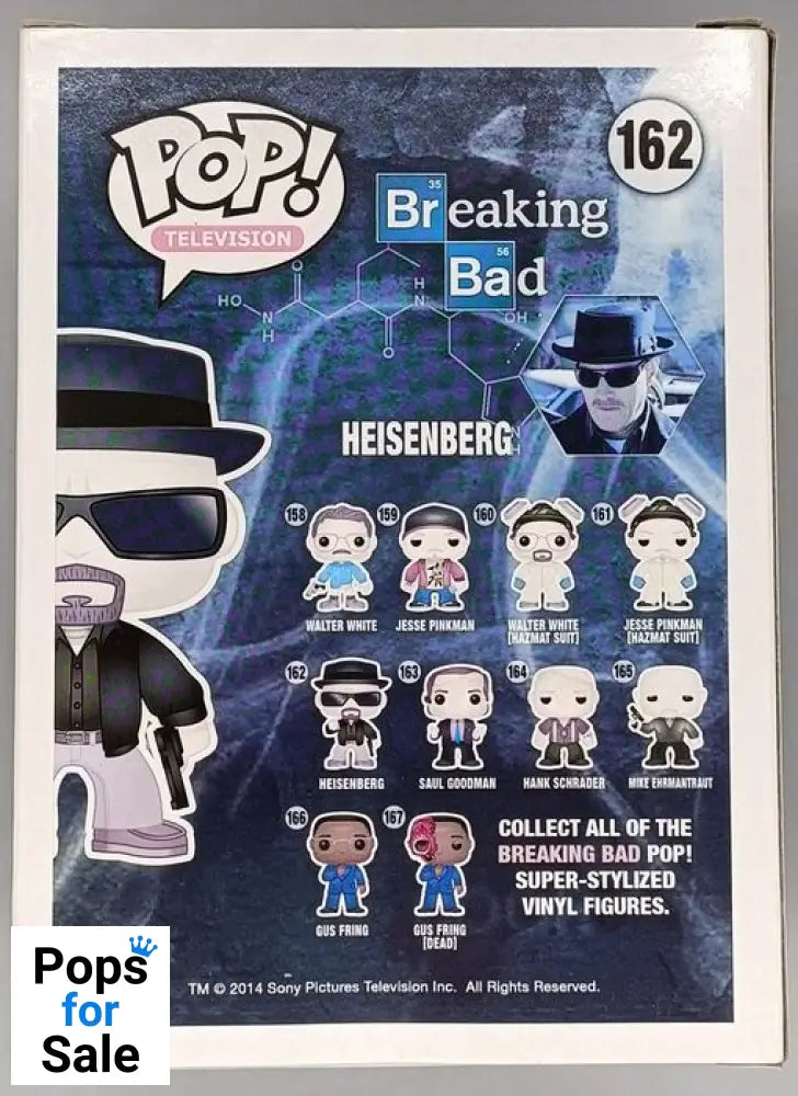 162 Heisenberg - Breaking Bad - Box Damaged Funko POP