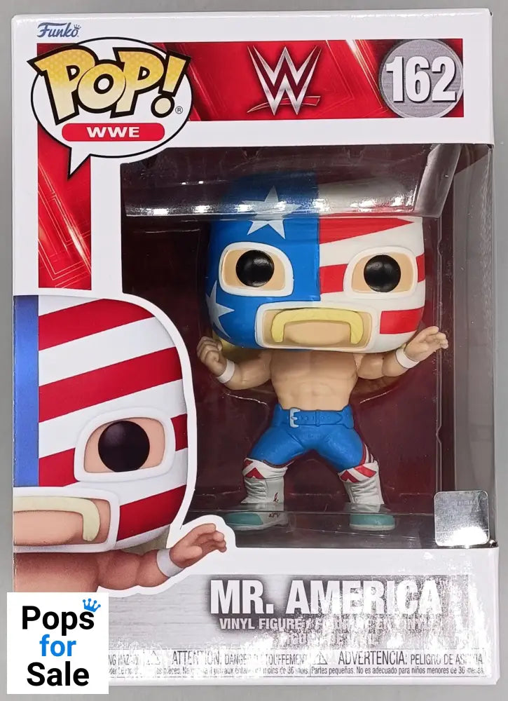 162 Mr. America - WWE Funko POP - Brand New