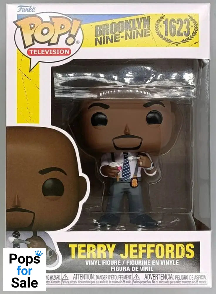 1623 Terry Jeffords w/yogurt - Brooklyn Nine-Nine Funko POP - Brand New