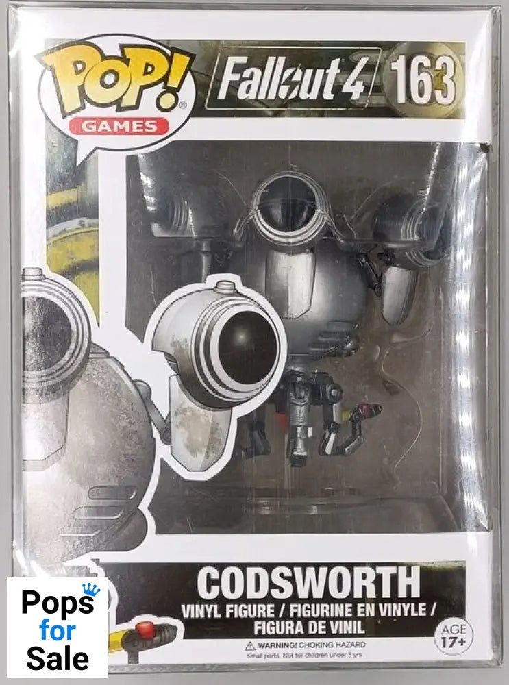 #163 Codsworth (Battle) - Fallout 4 Funko POP - PopsforSale.co.uk