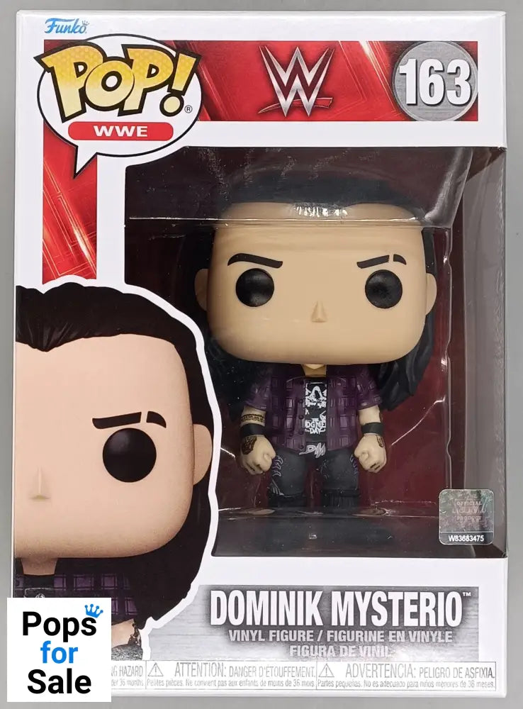 163 Dominik Mysterio - WWE Funko POP - Brand New