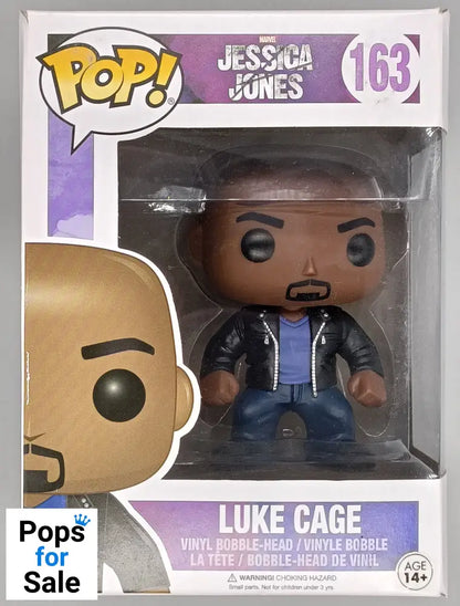 #163 Luke Cage - Marvel Jessica Jones - Box Damaged Funko POP