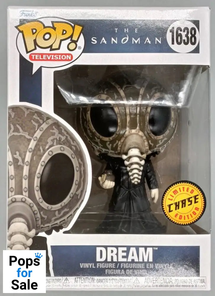 1638 Dream in Mask - Chase - The Sandman Brand New Funko POP