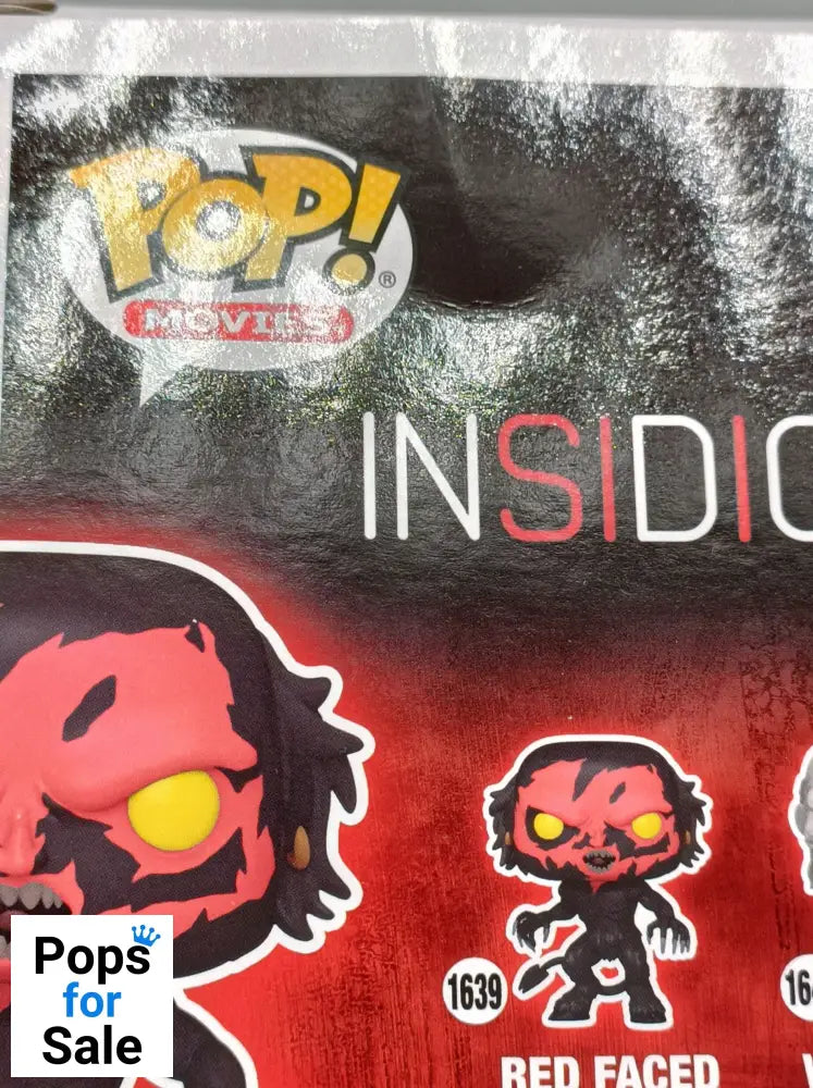 1639 Red Faced Demon - Insidious - Horror - Box Damaged Funko POP