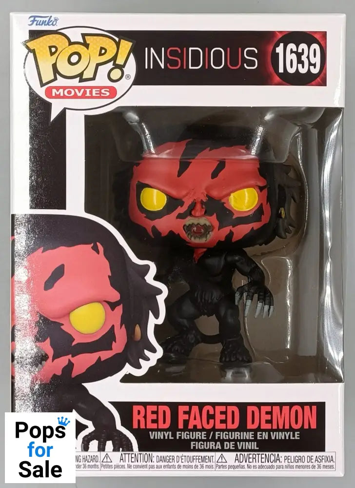 1639 Red Faced Demon - Insidious - Horror Funko POP - Brand New