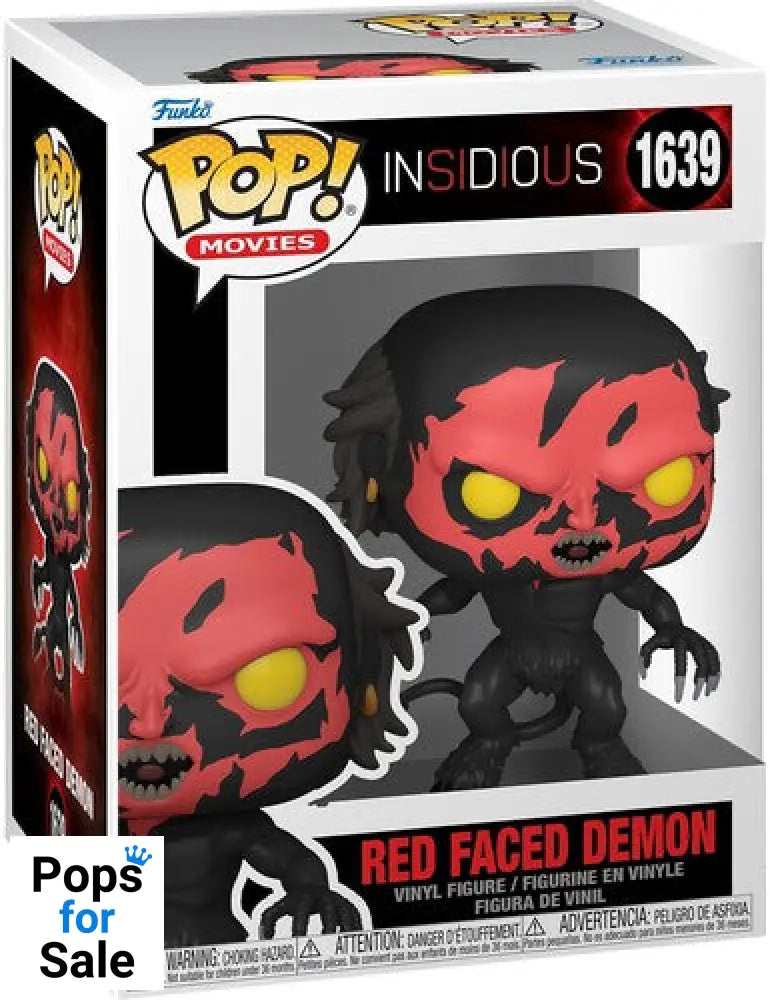 1639 Red Faced Demon - Insidious - Horror Funko POP - Brand New