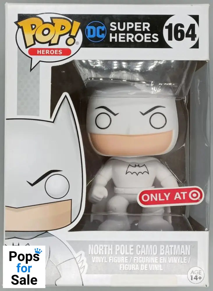 #164 North Pole Camo Batman DC Pop Heroes - Target Exclusive Funko POP - PopsforSale.co.uk