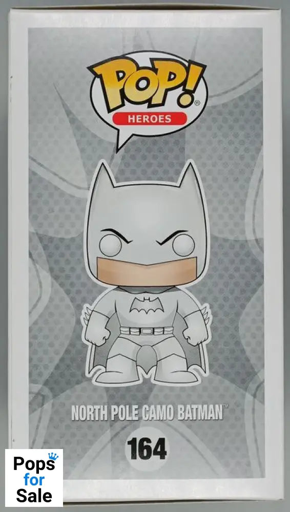 #164 North Pole Camo Batman DC Pop Heroes - Target Exclusive Funko POP - PopsforSale.co.uk