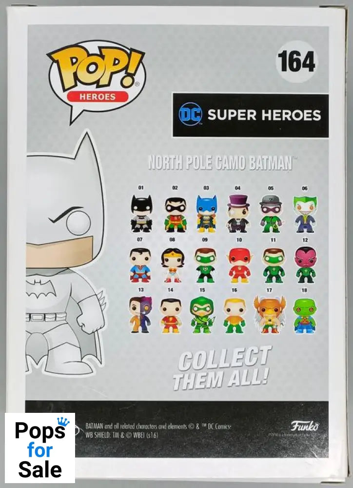 #164 North Pole Camo Batman DC Pop Heroes - Target Exclusive Funko POP