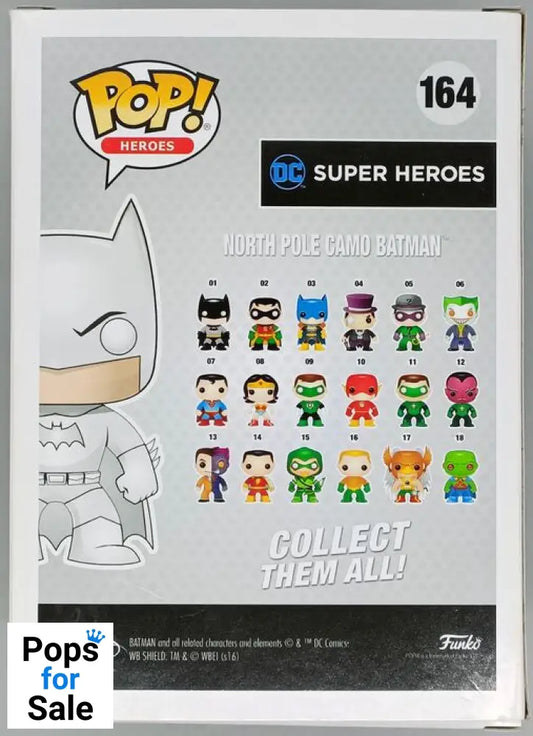 #164 North Pole Camo Batman DC Pop Heroes - Target Exclusive Funko POP